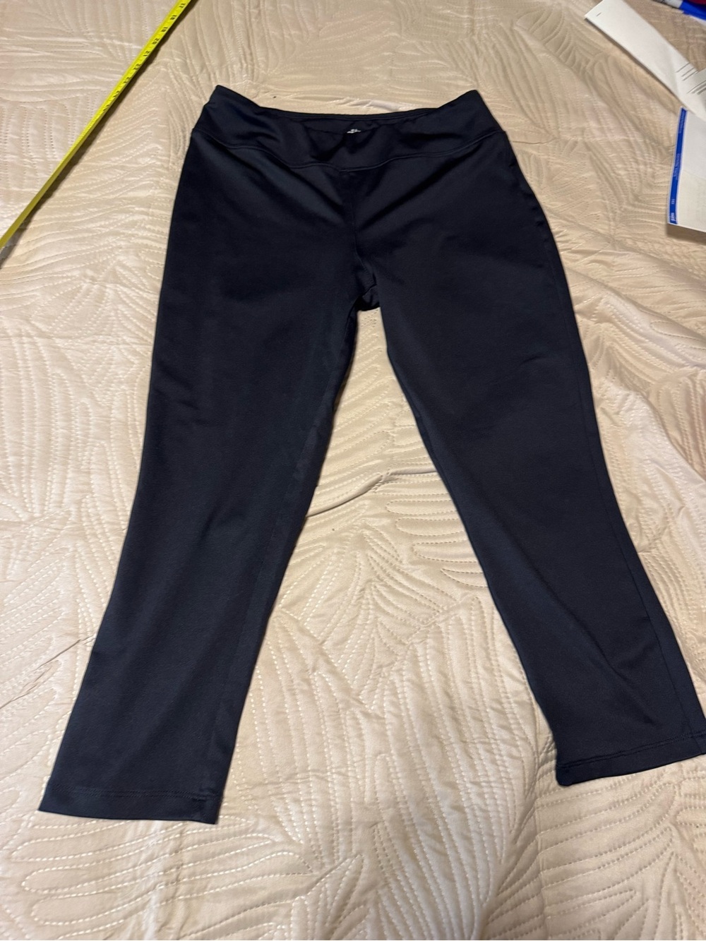 bcg women, Girls' Performance Leggings, black stretch Size M